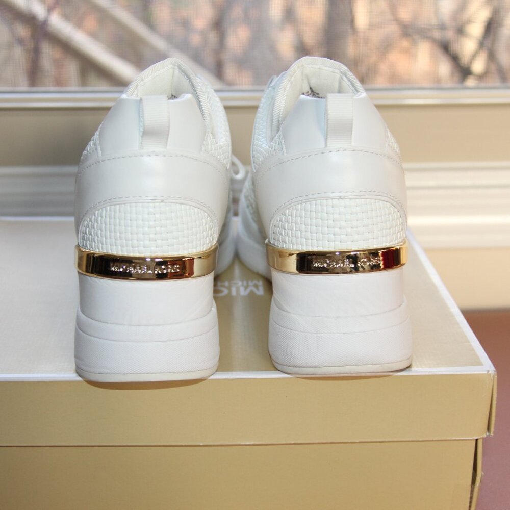 Michael Kors Georgie Trainer Woven Sneaker; Size 11 - Picture 6 of 7